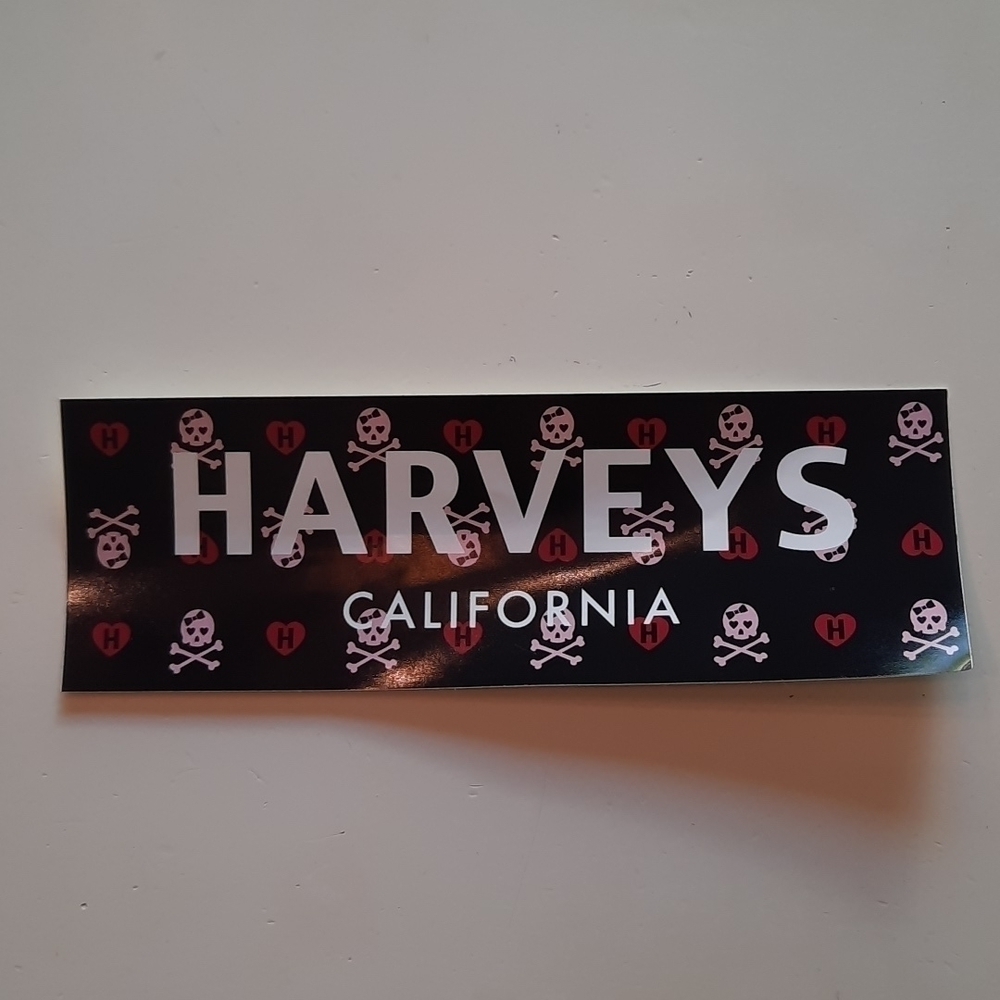 Harveys Seatbelt Tough Love bumper sticker